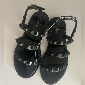 New girl jelly sandals size 11